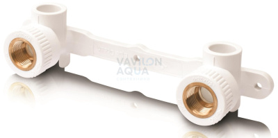 Водорозетки Blue Ocean на планке (вн)-2 - 20х1/2" (1/10/40)