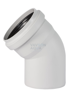 Отвод бесшумный, "OSTENDORF" (SKB), 160 х 45*