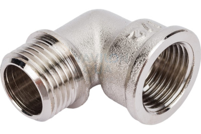 Угол Double Lin вр/нр - 3/4" никелированная латунь (1/30/120)