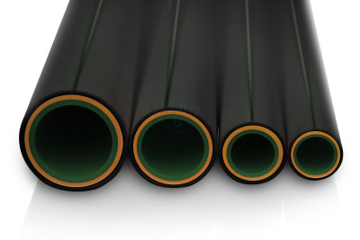 Купить Труба полипропиленовая черного цвета 20 Blue Ocean армированная стекловолокном (FIBER) - труба многослойная со стекловолокном с защитой от УФ лучей для монтажа снаружи помещений и зданий. Предназначена для холодного и горячего водоснабжения. 

Преимуществом трубы со стекловолокном является уменьшение линейного расширения при изменении температуры внутри системы водоснабжения.

Рабочее давление - PN20 в Спб, узнать цену