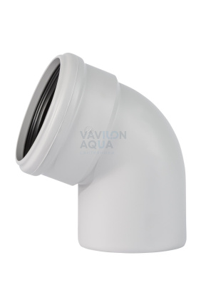 Отвод бесшумный, "OSTENDORF" (SKB), 110 х 67*