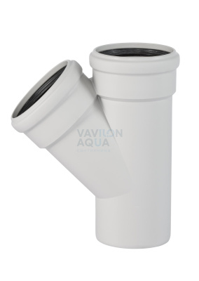 Тройник бесшумный, "OSTENDORF" (SKEA), 110 х 110 х 45*