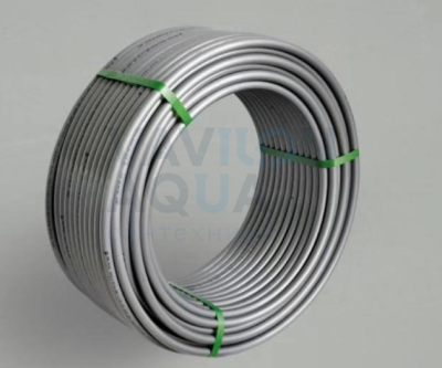 Труба One Plus PEX-a EVOH серая универс. из сшитого полиэтилена Ø20*2.8 100м/бухта