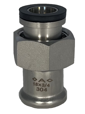 304 муфта нак гайка 18 х 3 4