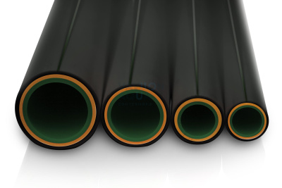 Купить Труба полипропиленовая черного цвета 25 Blue Ocean армированная стекловолокном (FIBER) - труба многослойная со стекловолокном с защитой от УФ лучей для монтажа снаружи помещений и зданий. Предназначена для холодного и горячего водоснабжения. 

Преимуществом трубы со стекловолокном является уменьшение линейного расширения при изменении температуры внутри системы водоснабжения.

Рабочее давление - PN20 в Спб, узнать цену