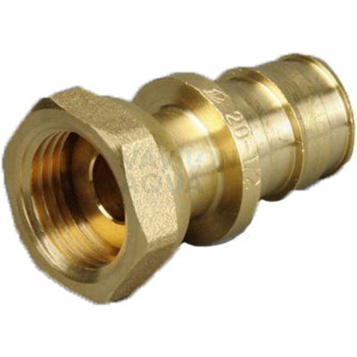 Муфта лат. One Plus с накидной гайкой сист OP Ø16x1/2"