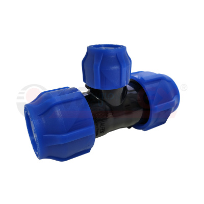 Тройник ПНД компрессионный переходной 50-40-50 (10/2) VALFEX