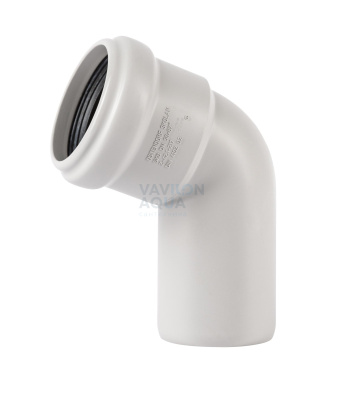 Отвод бесшумный, "OSTENDORF" (SKB), 58 (50) х 67*