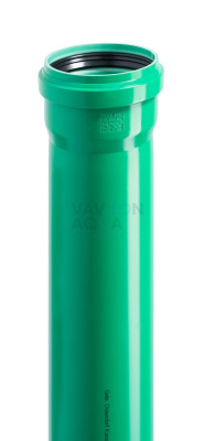 Труба усиленная SN10 "OSTENDORF" (KG2000EM) - 160 х 4,9 х 2000 