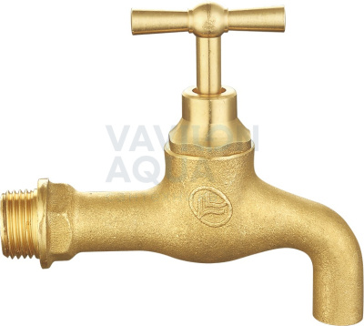 Вентиль водоразборный Double Lin Латунь 3/4" (1/10/60)