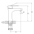 Смеситель Solone для раковины, нержавеющая сталь JAT1-A094
