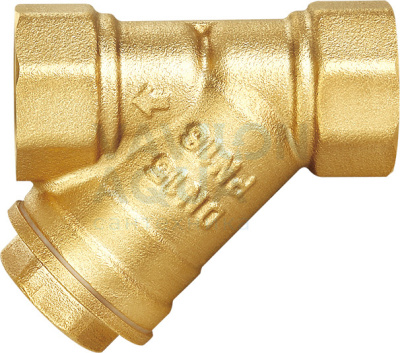 Фильтр косой Double Lin Латунь В/В Ø2 1/2" (1/10)