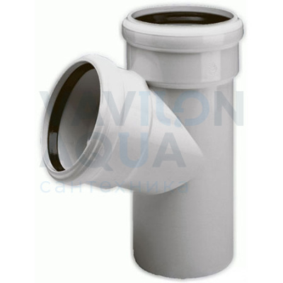 Тройник бесшумный "Wavin ASTO" - 78 х 78 х 67*