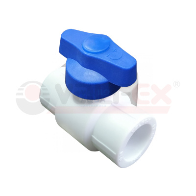 Valfex Кран шаровой 20 полупроходной с синей ручкой (100/20)