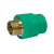 Муфта комби (нар) PPRF/EA(G)-25x1/2"  ЗЕЛЕНАЯ (1/20/140)