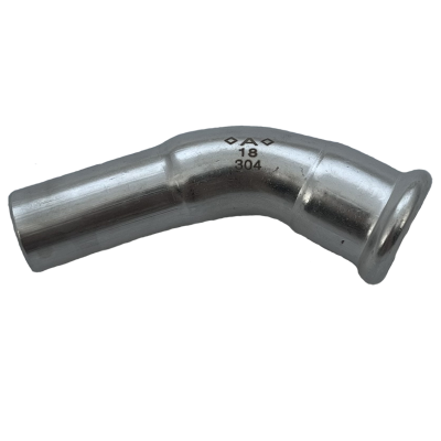 304 угол 45 один раструб