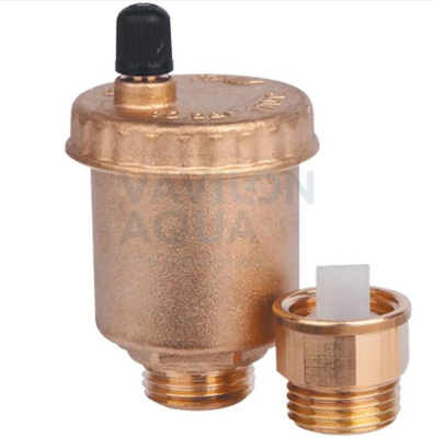 Воздухоотводчик" ICMA" авт.поплавковый с запорным клапаном, - 1/2"