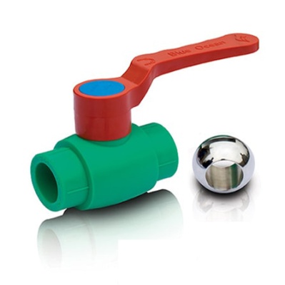 Кран для гВС ручка латунь1