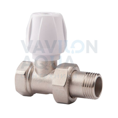 Вентиль ручной (неразборный корпус) ICMA регулировочный ПРЯМОЙ, - 1/2"